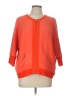 CAbi 100% Cotton Orange Jacket Size L - photo 1