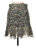 Veronica Beard 100% Silk Floral Green Silk Skirt Size 2 - photo 1