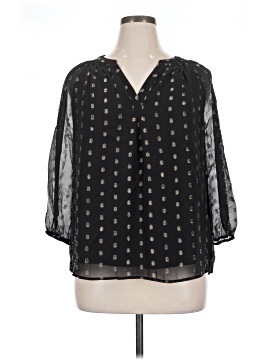 Crown & Ivy 3/4 Sleeve Blouse