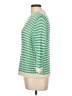 Allude Checkered-gingham Green Wool Pullover Sweater Size L - photo 5