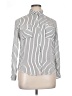 Sugarlips 100% Polyester Stripes Ivory Long Sleeve Blouse Size XL (estimated) - photo 1