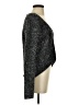 Lovers + Friends Metallic Silver Pullover Sweater Size XS - photo 4