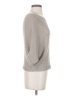 H Trend Metallic Silver Tan Pullover Sweater Size S - photo 4