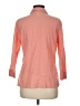 Talbots 100% Cotton Orange 3/4 Sleeve Button-Down Shirt Size M - photo 2
