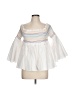 Greysn 100% Cotton White 3/4 Sleeve Blouse Size L - photo 1