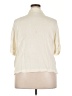 Forever 21 Plus Ivory 3/4 Sleeve Button-Down Shirt Size 2X - photo 2
