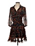 City Studio Paisley Black Cocktail Dress Size S - photo 1