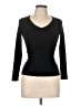 Ann Taylor LOFT Black Long Sleeve Top Size M - photo 1