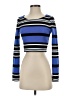 Express Blue Long Sleeve Top Size S - photo 1