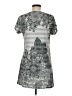 Cache Paisley Gray Casual Dress Size M - photo 2