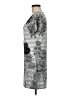 Cache Paisley Gray Casual Dress Size M - photo 5