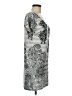 Cache Paisley Gray Casual Dress Size M - photo 4