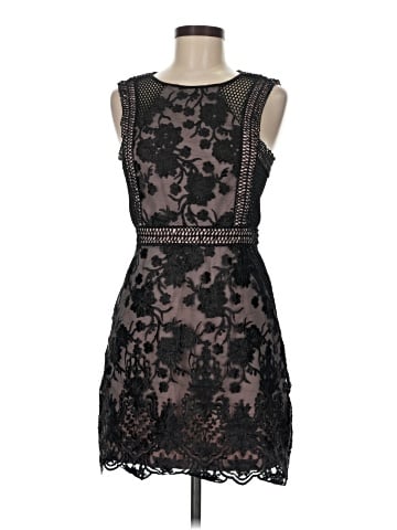 En Creme Cocktail Dress (view 1)