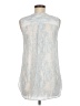 Equipment Blue Sleeveless Blouse Size M - photo 2