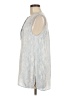 Equipment Blue Sleeveless Blouse Size M - photo 5
