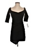 Crystal Doll Solid Black Cocktail Dress Size 3 - photo 1