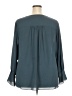 T Tahari 100% Polyester Teal 3/4 Sleeve Blouse Size 2X - photo 2