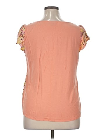 Kaari Blue Short Sleeve Blouse (view 2)