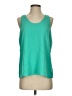 Ann Taylor LOFT 100% Polyester Green Sleeveless Top Size S - photo 1
