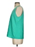 Ann Taylor LOFT 100% Polyester Green Sleeveless Top Size S - photo 5