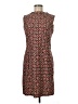 Jude Connally Print Orange Cocktail Dress Size M - photo 1