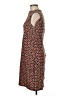 Jude Connally Print Orange Cocktail Dress Size M - photo 5