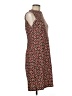 Jude Connally Print Orange Cocktail Dress Size M - photo 4