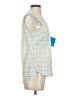 Columbia Teal Sleeveless Button-Down Shirt Size S - photo 4