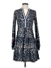 Hale Bob Print Blue Casual Dress Size XS - photo 1