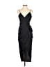 ASOS Design 100% Polyester Black Cocktail Dress Size M - photo 1