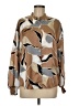 Chenault 100% Polyester Camo Brown Long Sleeve Blouse Size M - photo 1