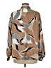 Chenault 100% Polyester Camo Brown Long Sleeve Blouse Size M - photo 2
