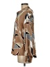 Chenault 100% Polyester Camo Brown Long Sleeve Blouse Size M - photo 5