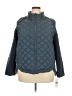 Bernardo Fashions 100% Polyester Argyle Blue Jacket Size 2X - photo 1