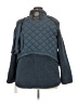 Bernardo Fashions 100% Polyester Argyle Blue Jacket Size 2X - photo 2