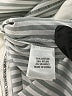 St. John Stripes Silver Short Sleeve Blouse Size L - photo 8