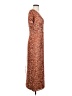 Mac Duggal 100% Polyester Tweed Brown Cocktail Dress Size 4 - photo 4