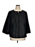 Susan Graver 100% Polyester Black Jacket Size 1X - photo 1