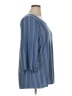 W5 Blue 3/4 Sleeve Blouse Size 1X - photo 4
