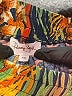 Panama Jack Tropical Orange Linen Pants Size XS - photo 7