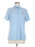 Vineyard Vines Performance Blue Short Sleeve Blouse Size M - photo 1