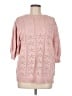 Doe & Rae Pink Pullover Sweater Size L - photo 1