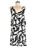 Assorted Brands Graphic Silver Cocktail Dress Size M - photo 1