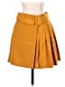 ASOS Solid Yellow Casual Skirt Size 6 - photo 1