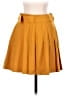 ASOS Solid Yellow Casual Skirt Size 6 - photo 2
