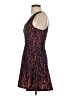 Aqua 100% Polyester Paisley Orange Cocktail Dress Size XS - photo 5