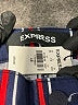 Express Stripes Blue Casual Pants Size 4 - photo 7