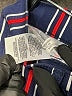 Express Stripes Blue Casual Pants Size 4 - photo 8
