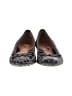 Clarks Animal Print Gray Blue Flats Size 5 - photo 2