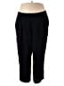 Vince. Solid Black Casual Pants Size 3X - photo 1